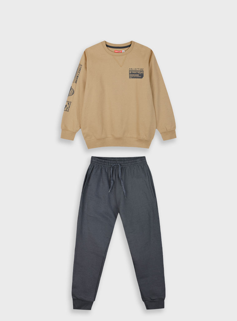 Energiers Σετ φούτερ φόρμα για αγόρι | ΑΝΘΡΑΚΙ