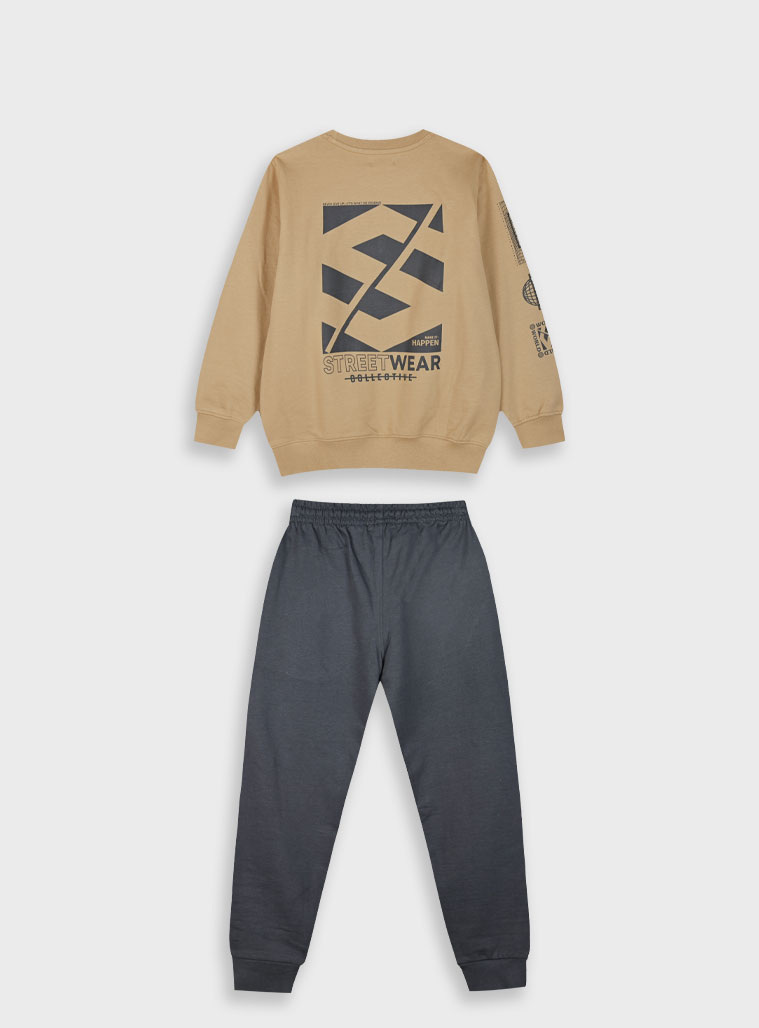 Σετ φούτερ φόρμα για αγόρι | ΑΝΘΡΑΚΙ φωτογραφία