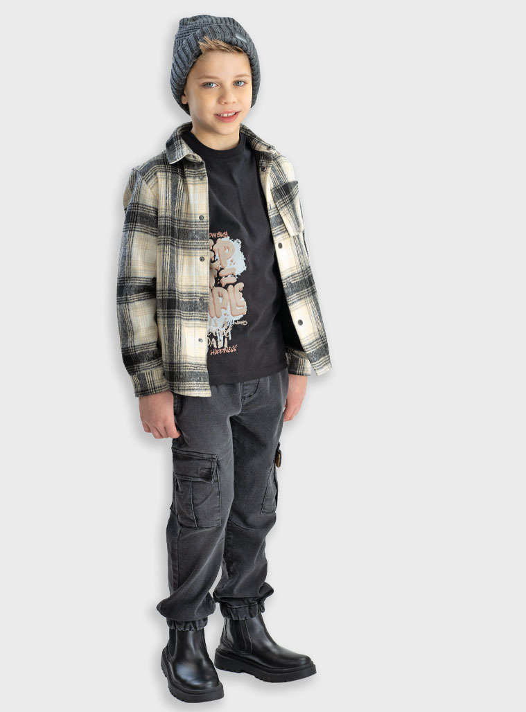 Energiers - ΣΗΜΑΝΤΙΚΟ: Σε περίπτωση διαφοράς τιμής από το κατάστημα ισχύει παντα και μόνο η τιμή του καταστήματος Τζην παντελόνι cargo | ΜΑΥΡΟ ΤΖΗΝ