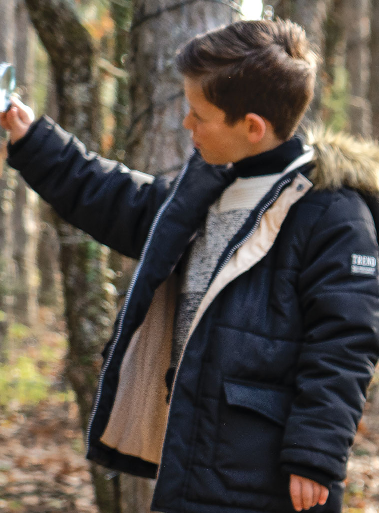 Παιδικά ρούχα Energiers - ΣΗΜΑΝΤΙΚΟ: Σε περίπτωση διαφοράς τιμής από το κατάστημα ισχύει παντα και μόνο η τιμή του καταστήματος Μπουφάν με κουκούλα | ΜΑΥΡΟ