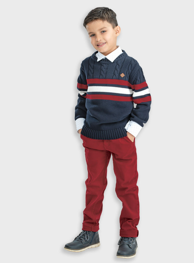 Energiers - ΣΗΜΑΝΤΙΚΟ: Σε περίπτωση διαφοράς τιμής από το κατάστημα ισχύει παντα και μόνο η τιμή του καταστήματος Slim fit chinos | ΜΠΟΡΝΤΩ