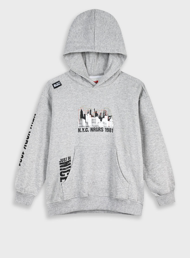 Μπλούζα με κουκούλα | ΜΕΛΑΝΖΕ φωτογραφία