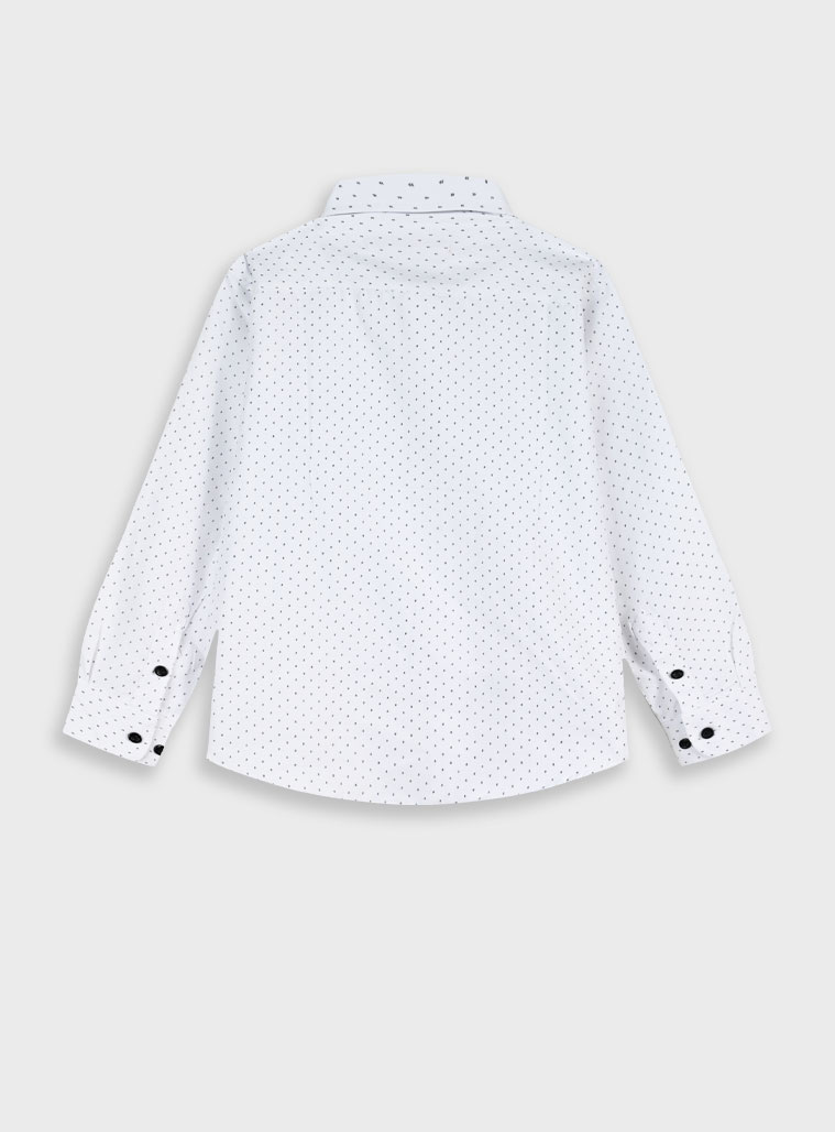 Εμπριμέ πουκάμισο | ΜΑΥΡΟ φωτογραφία