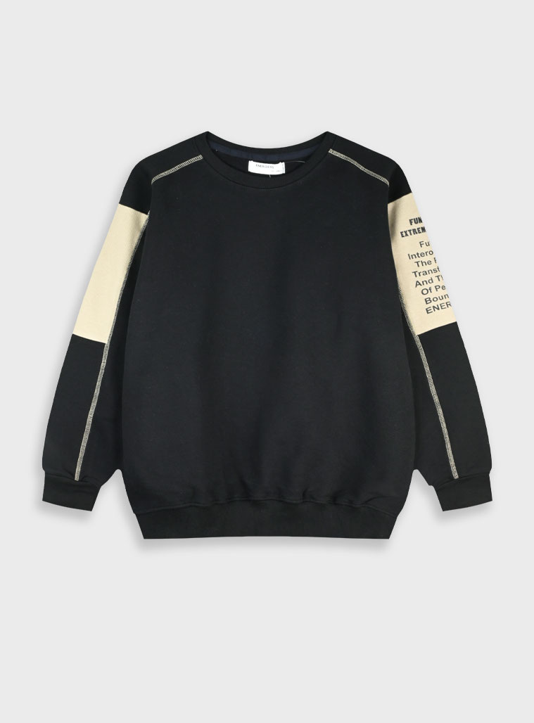 Energiers - ΣΗΜΑΝΤΙΚΟ: Σε περίπτωση διαφοράς τιμής από το κατάστημα ισχύει παντα και μόνο η τιμή του καταστήματος Μπλούζα φούτερ | ΜΑΥΡΟ