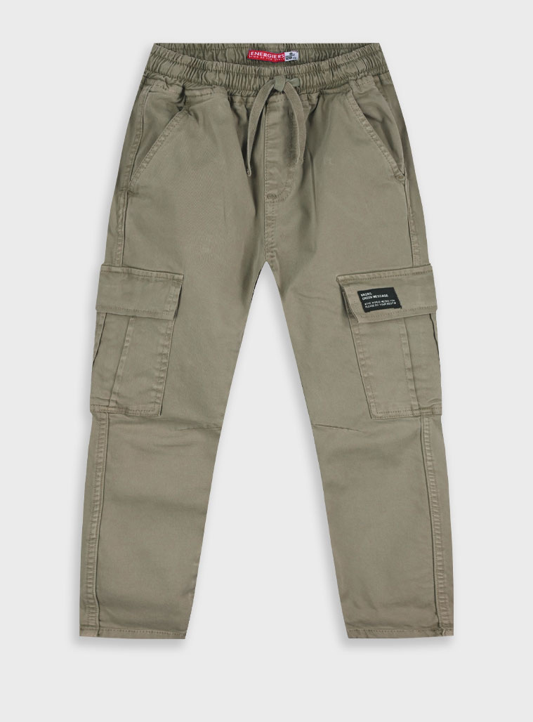 Παιδικά ρούχα Energiers - ΣΗΜΑΝΤΙΚΟ: Σε περίπτωση διαφοράς τιμής από το κατάστημα ισχύει παντα και μόνο η τιμή του καταστήματος Παντελόνι cargo | ΣΚΟΝΙΣΜΕΝΟ ΠΡΑΣΙΝΟ