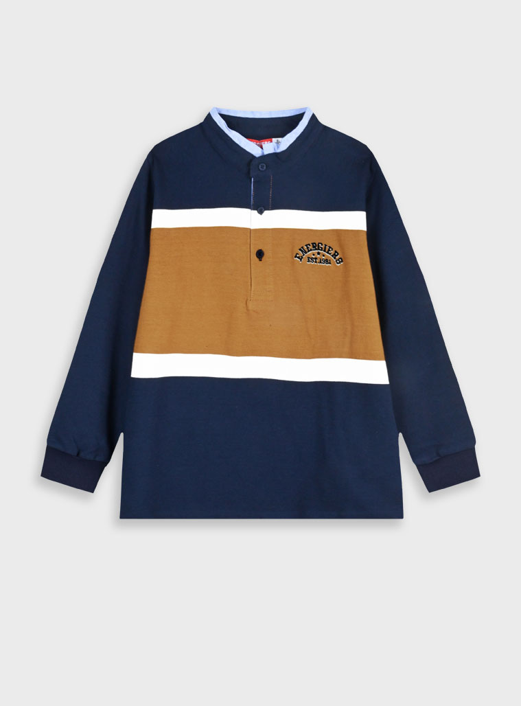 Πικέ μακρυμάνικη μπλούζα | ΜΑΡΕΝ φωτογραφία