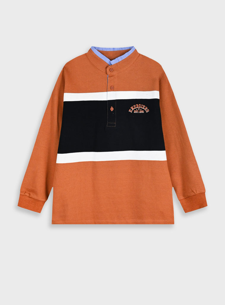 Energiers Πικέ μακρυμάνικη μπλούζα | ΚΑΜΗΛΟ