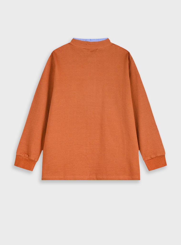 Πικέ μακρυμάνικη μπλούζα | ΚΑΜΗΛΟ φωτογραφία