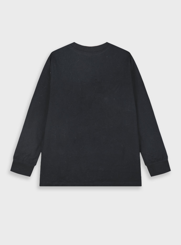 Μακρυμάνικη μπλούζα | ΜΑΥΡΟ φωτογραφία