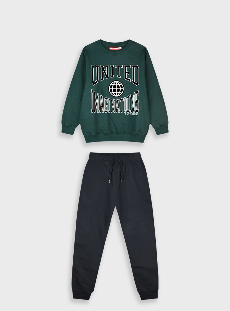 Energiers - ΣΗΜΑΝΤΙΚΟ: Σε περίπτωση διαφοράς τιμής από το κατάστημα ισχύει παντα και μόνο η τιμή του καταστήματος Φούτερ φόρμα με τύπωμα | ΜΑΥΡΟ