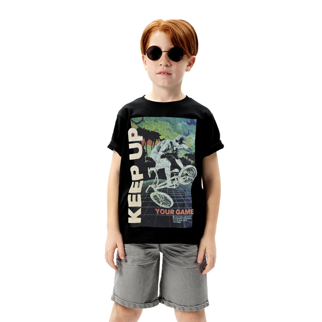 Παιδικό σετ μακό 2 τεμάχια μπλούζα με τζην βερμούδα για αγόρι | ΓΚΡΙ ΤΖΗΝ ΑΓΟΡΙ 6-16>Σετ>ΝΕΕΣ ΑΦΙΞΕΙΣ>Σετ