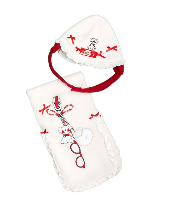 Σετ σκούφος & κασκόλ | ΚΟΚΚΙΝΟ