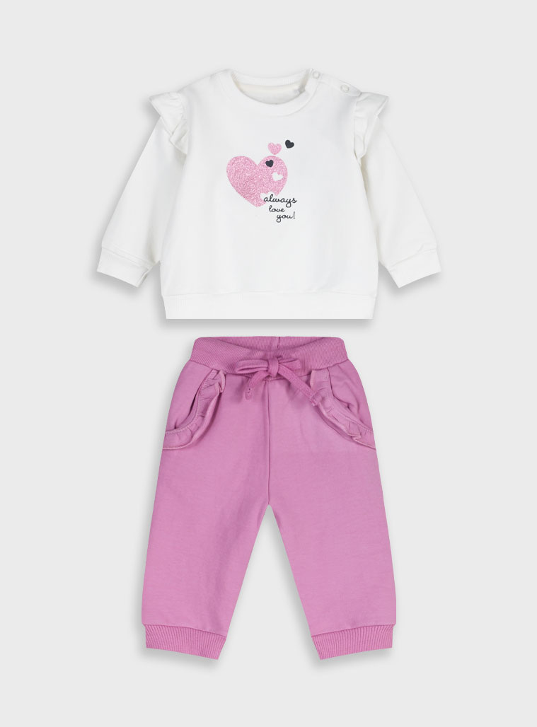 Παιδικά ρούχα - κορίτσι Energiers - ΣΗΜΑΝΤΙΚΟ: Σε περίπτωση διαφοράς τιμής από το κατάστημα ισχύει παντα και μόνο η τιμή του καταστήματος Βρεφική φούτερ φόρμα | ΟΡΧΙΔΕΑ