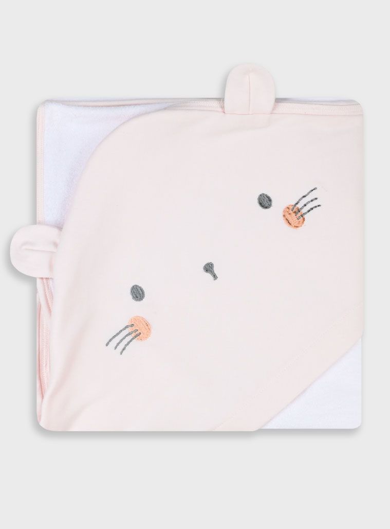 Παιδικά ρούχα - κορίτσι Energiers - ΣΗΜΑΝΤΙΚΟ: Σε περίπτωση διαφοράς τιμής από το κατάστημα ισχύει παντα και μόνο η τιμή του καταστήματος Βρεφική μπουρνουζοπετσέτα | ΛΕΥΚΟ