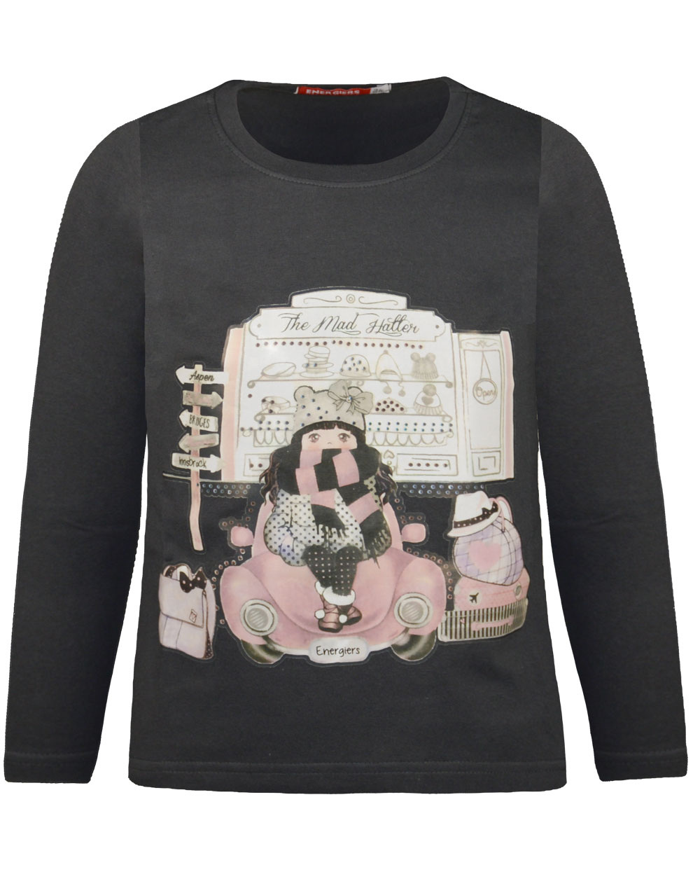 Energiers Μπλούζα βαμβακερή | ΡΟΖ