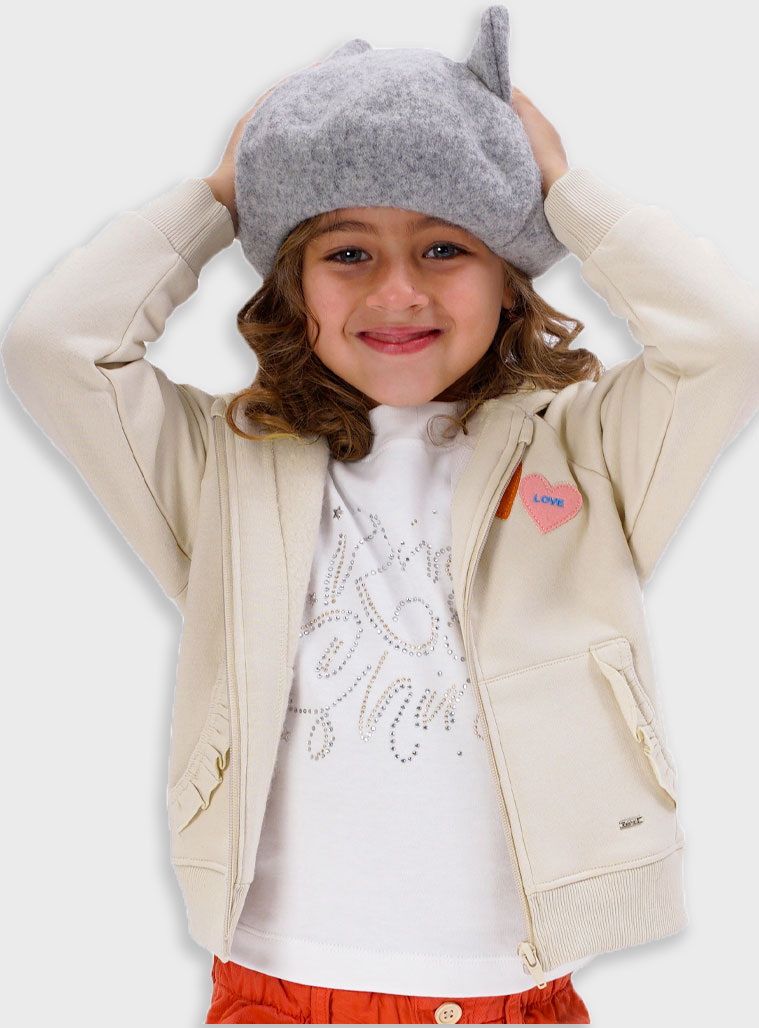 Παιδικά ρούχα - κορίτσι Energiers - ΣΗΜΑΝΤΙΚΟ: Σε περίπτωση διαφοράς τιμής από το κατάστημα ισχύει παντα και μόνο η τιμή του καταστήματος Μακρυμάνικη μπλούζα ζιβάγκο | ΕΚΡΟΥ