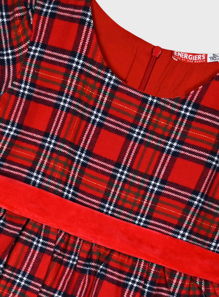 Χριστουγεννιάτικο καρώ φόρεμα | ΚΑΡΡΩ φωτογραφία