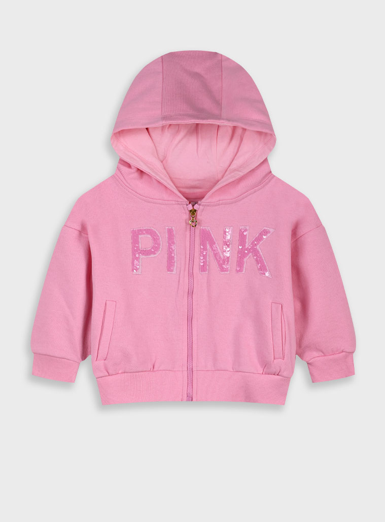 Παιδικά ρούχα - κορίτσι Energiers - ΣΗΜΑΝΤΙΚΟ: Σε περίπτωση διαφοράς τιμής από το κατάστημα ισχύει παντα και μόνο η τιμή του καταστήματος Ζακέτα φούτερ | ΑΝΟΙΧΤΟ ΡΟΖ