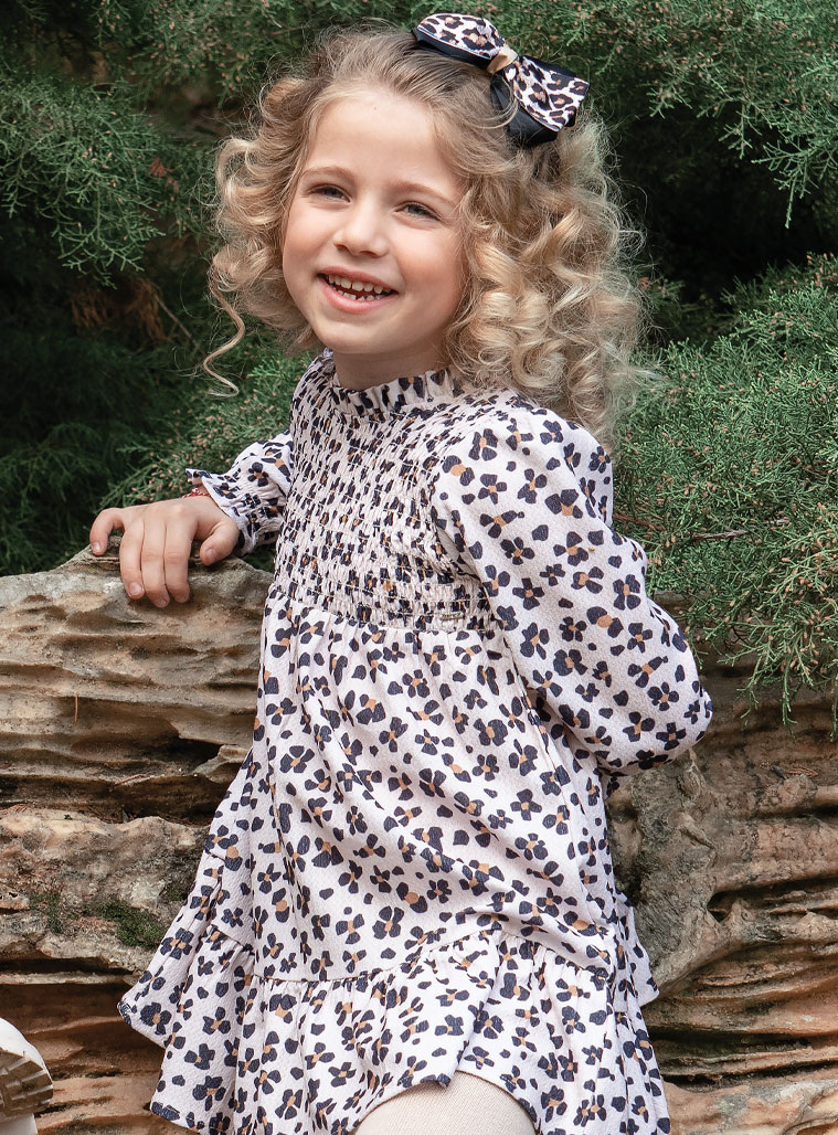 Παιδικά ρούχα - κορίτσι Energiers - ΣΗΜΑΝΤΙΚΟ: Σε περίπτωση διαφοράς τιμής από το κατάστημα ισχύει παντα και μόνο η τιμή του καταστήματος Λεοπάρ φόρεμα | ΕΜΠΡΙΜΕ