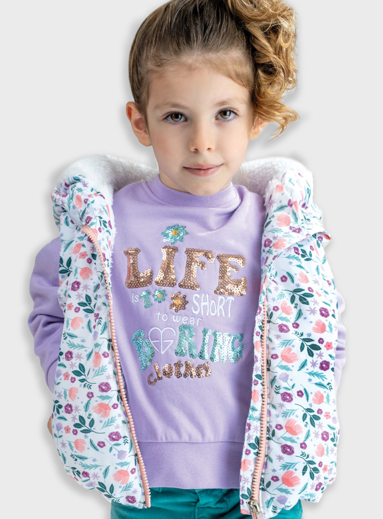 Παιδικά ρούχα - κορίτσι Energiers - ΣΗΜΑΝΤΙΚΟ: Σε περίπτωση διαφοράς τιμής από το κατάστημα ισχύει παντα και μόνο η τιμή του καταστήματος Αμάνικο μπουφάν γιλέκο | ΕΜΠΡΙΜΕ