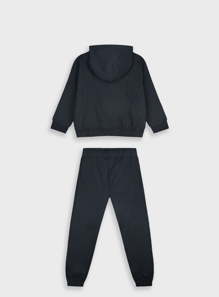 Φούτερ φόρμα με τύπωμα | ΜΑΥΡΟ φωτογραφία