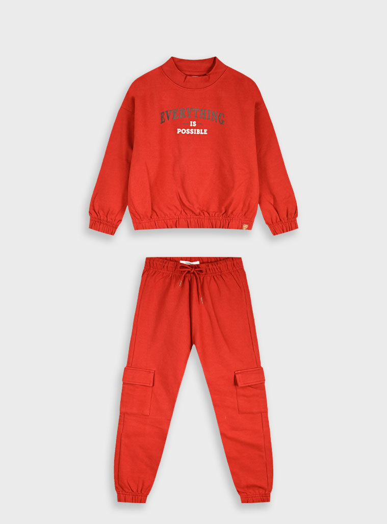 Παιδικά ρούχα - κορίτσι Energiers - ΣΗΜΑΝΤΙΚΟ: Σε περίπτωση διαφοράς τιμής από το κατάστημα ισχύει παντα και μόνο η τιμή του καταστήματος Φούτερ φόρμα με τύπωμα | ΜΠΟΡΝΤΩ