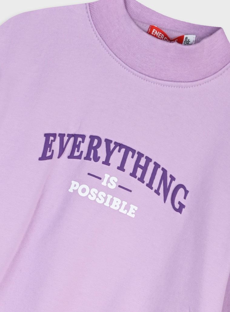 Φούτερ φόρμα με τύπωμα | ΛΙΛΑ φωτογραφία