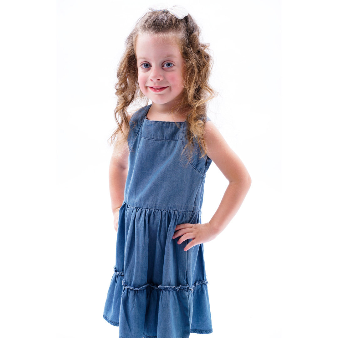 Παιδικό αμάνικο τζην φόρεμα για κορίτσι | BLUE DREAM ΚΟΡΙΤΣΙ 1-6>Φόρεμα>ΝΕΕΣ ΑΦΙΞΕΙΣ>Φόρεμα