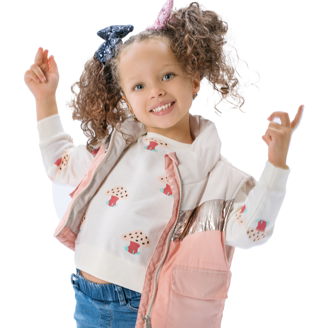 Παιδικό φούτερ με τύπωμα για κορίτσι | ΕΜΠΡΙΜΕ ΚΟΡΙΤΣΙ 1-6>Μπλούζα>ΝΕΕΣ ΑΦΙΞΕΙΣ>Μπλούζα