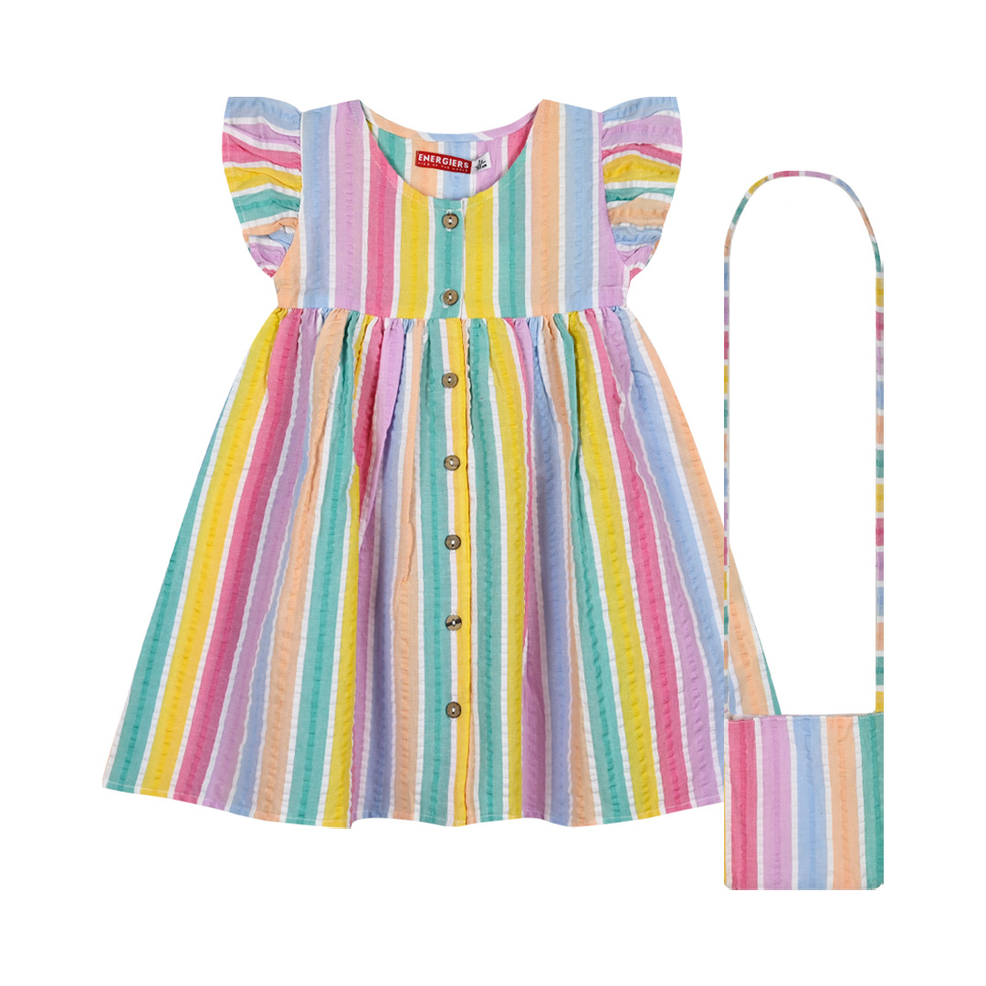 Παιδικό φόρεμα ριγέ με ασορτί τσάντα για κορίτσι | ΡΙΓΕ ΚΟΡΙΤΣΙ 1-6>Φόρεμα>ΝΕΕΣ ΑΦΙΞΕΙΣ>Φόρεμα