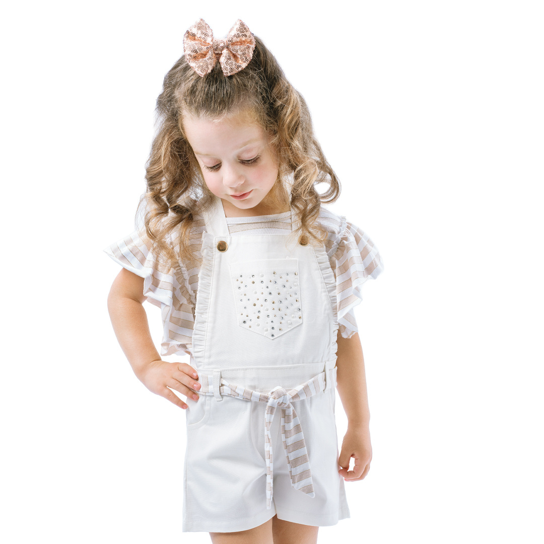 Παιδικό σετ 2 τεμάχια με μπλούζα και σαλοπέτα για κορίτσι | ΕΚΡΟΥ ΚΟΡΙΤΣΙ 1-6>Σετ>ΝΕΕΣ ΑΦΙΞΕΙΣ>Σετ