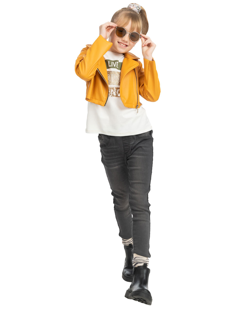 Jeans κολάν | ΓΚΡΙ ΤΖΗΝ