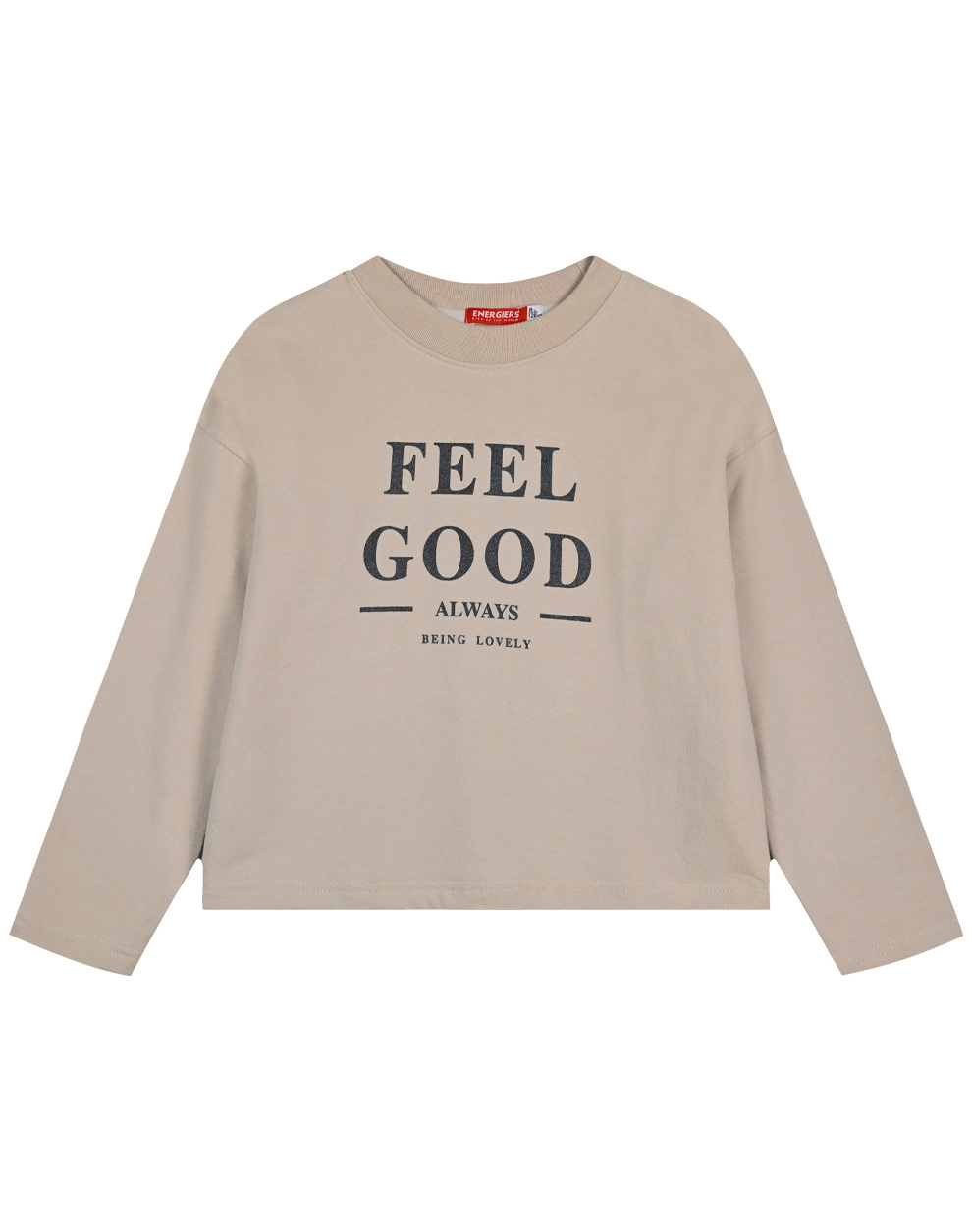 Μπλούζα φούτερ με τύπωμα για κορίτσι | ΜΠΕΖ