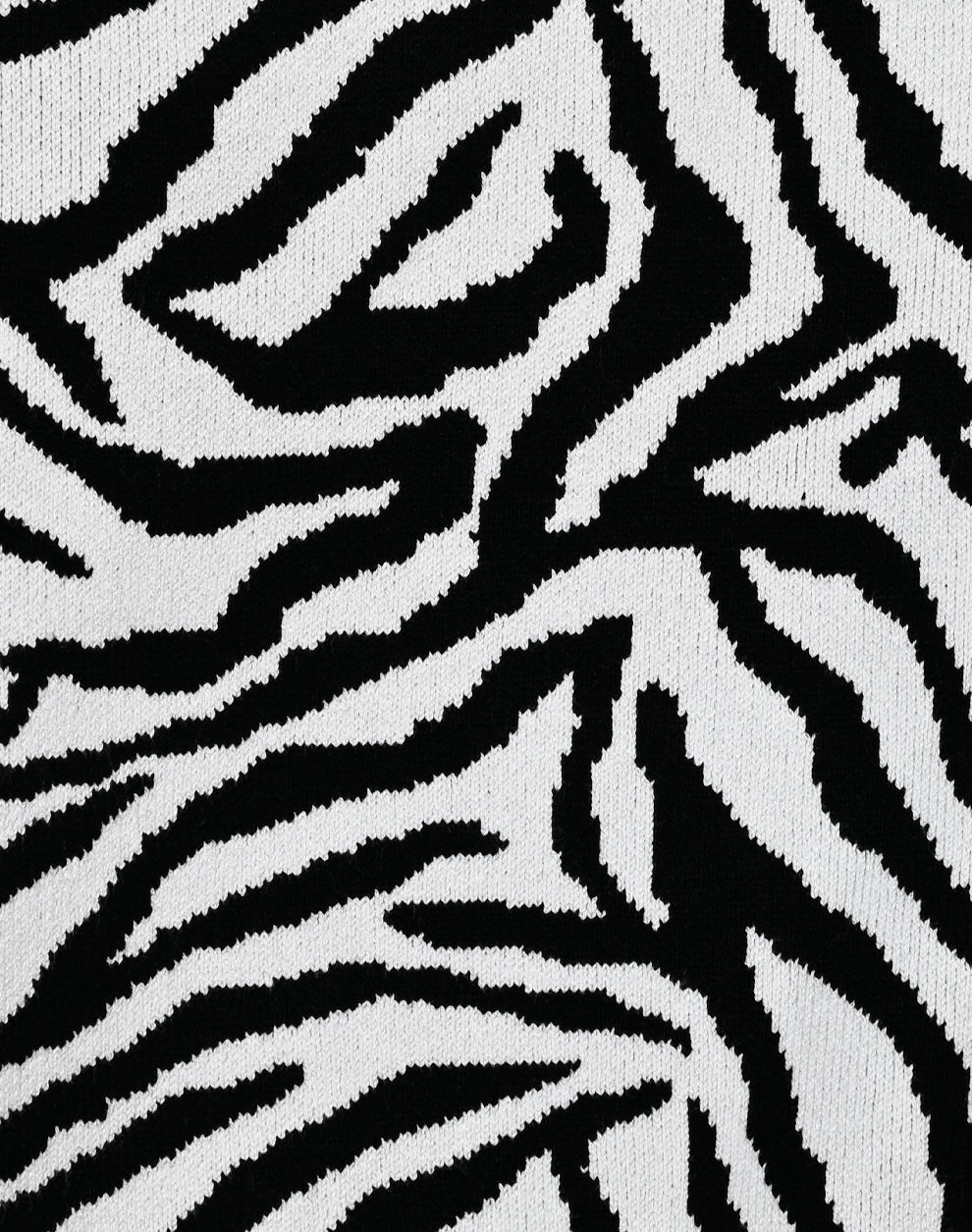 Πλεκτό πουλόβερ animal print ζεβρέ για κορίτσι | ΕΜΠΡΙΜΕ — εικόνα 4