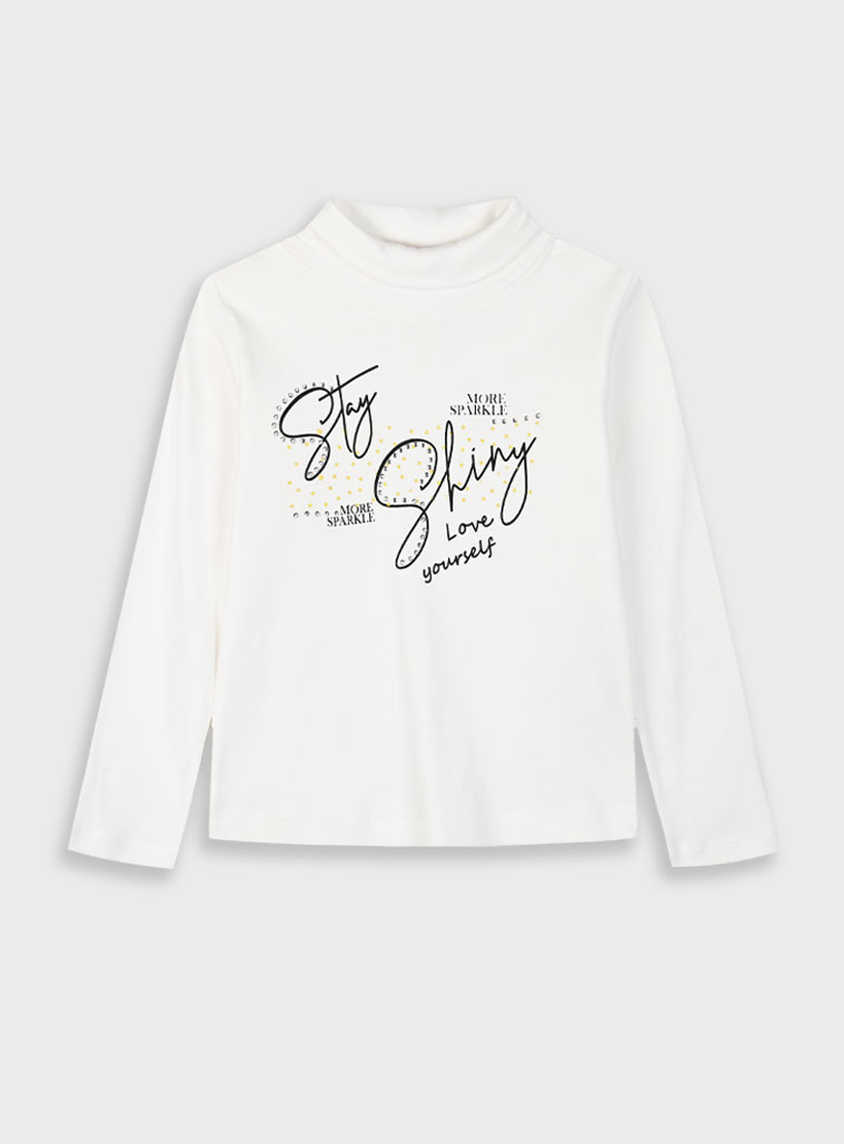 Παιδικά ρούχα - κορίτσι Energiers - ΣΗΜΑΝΤΙΚΟ: Σε περίπτωση διαφοράς τιμής από το κατάστημα ισχύει παντα και μόνο η τιμή του καταστήματος Μακρυμάνικη μπλούζα ζιβάγκο | ΕΚΡΟΥ