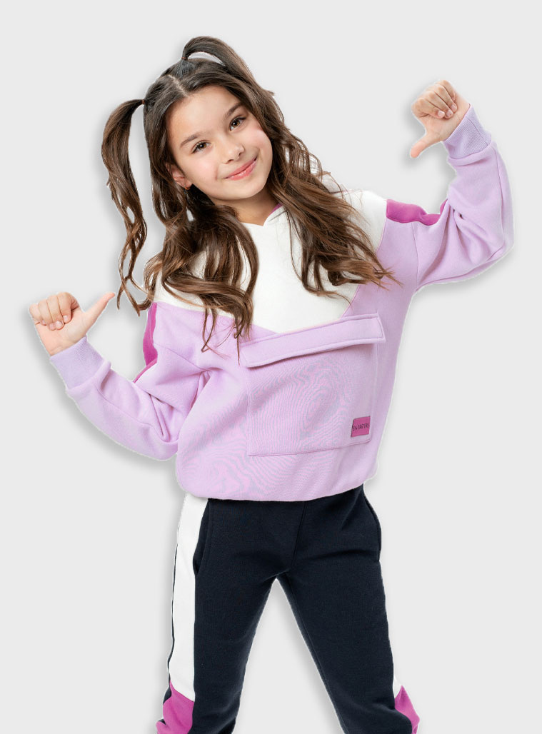 Σετ φούτερ φόρμα για κορίτσι | ΜΑΡΕΝ