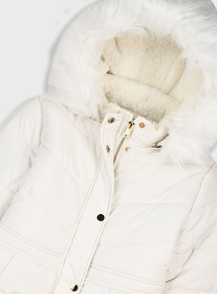 Μπουφάν με αποσπώμενη κουκούλα | ΠΑΓΟΣ φωτογραφία