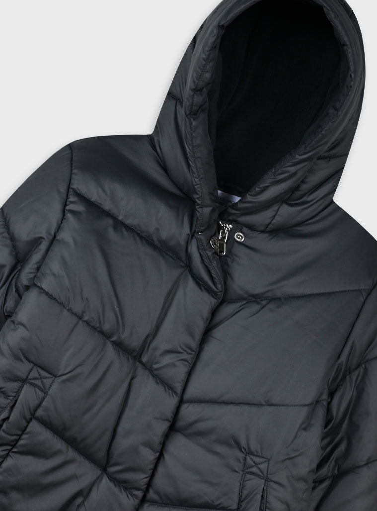 Μπουφάν με κουκούλα | ΜΑΥΡΟ φωτογραφία