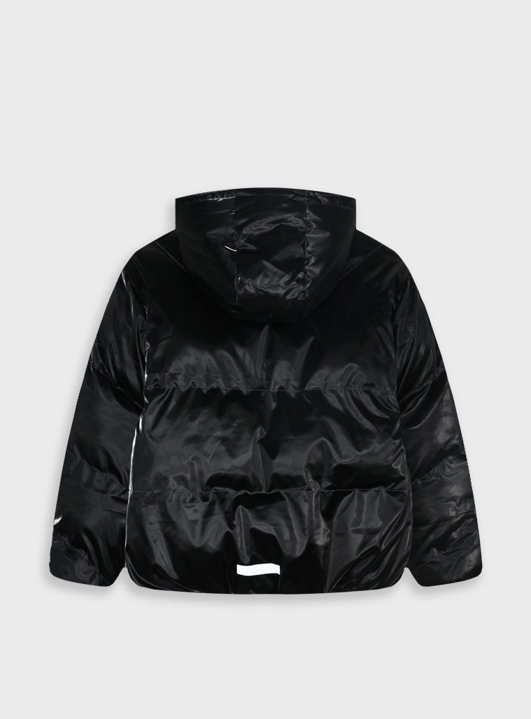 Μπουφάν με κουκούλα | ΜΑΥΡΟ φωτογραφία