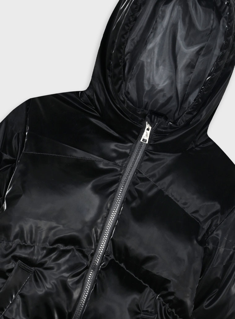 Μπουφάν με κουκούλα | ΜΑΥΡΟ φωτογραφία