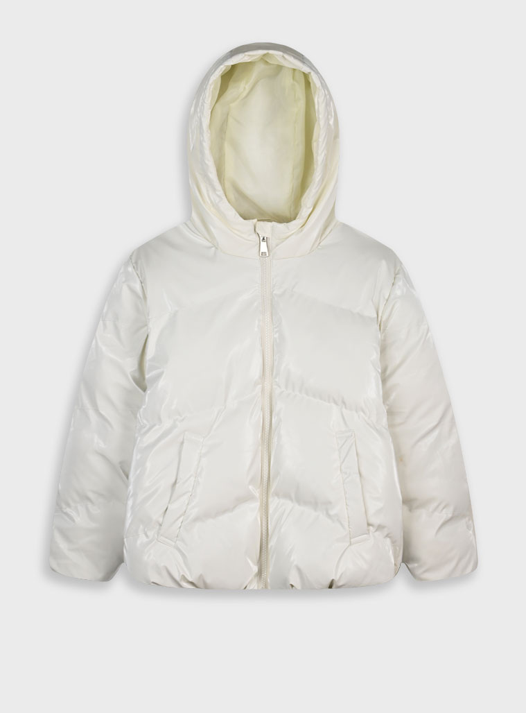 Μπουφάν με κουκούλα | ΕΚΡΟΥ φωτογραφία