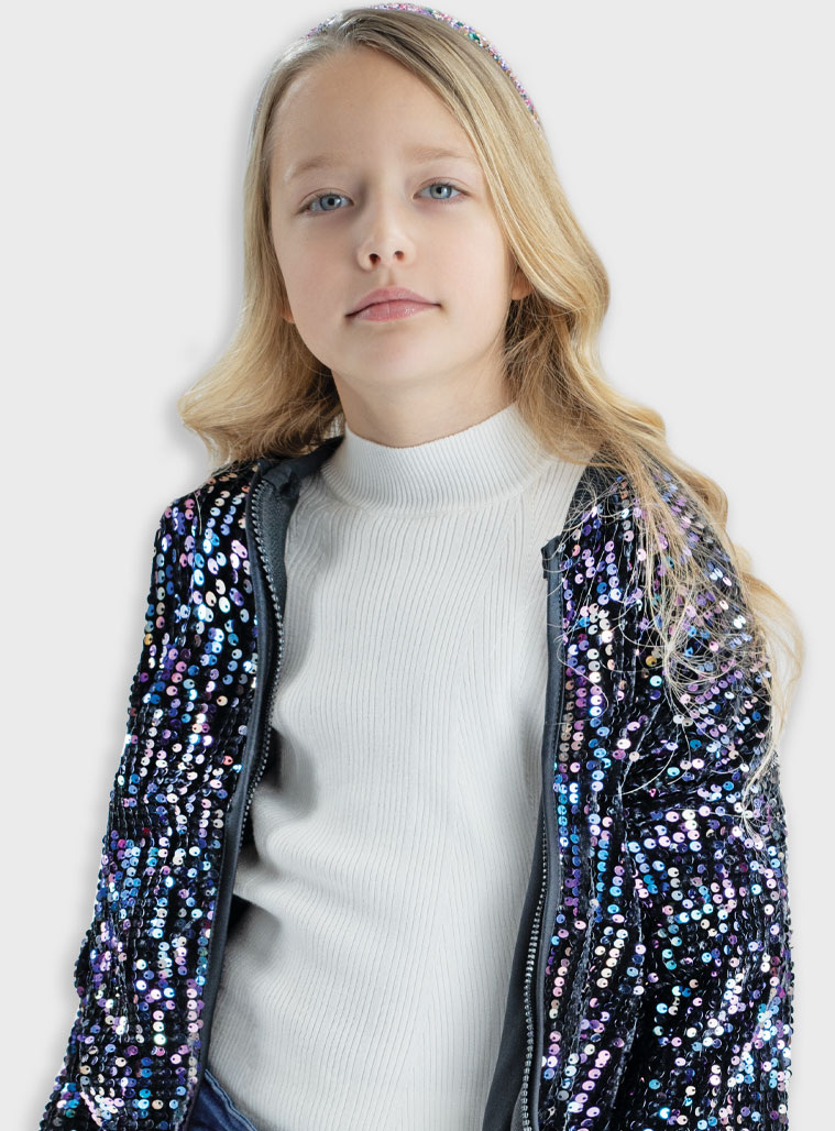 Παιδικά ρούχα - κορίτσι Energiers - ΣΗΜΑΝΤΙΚΟ: Σε περίπτωση διαφοράς τιμής από το κατάστημα ισχύει παντα και μόνο η τιμή του καταστήματος Μακρυμάνικη ριπ μπλούζα | ΕΚΡΟΥ