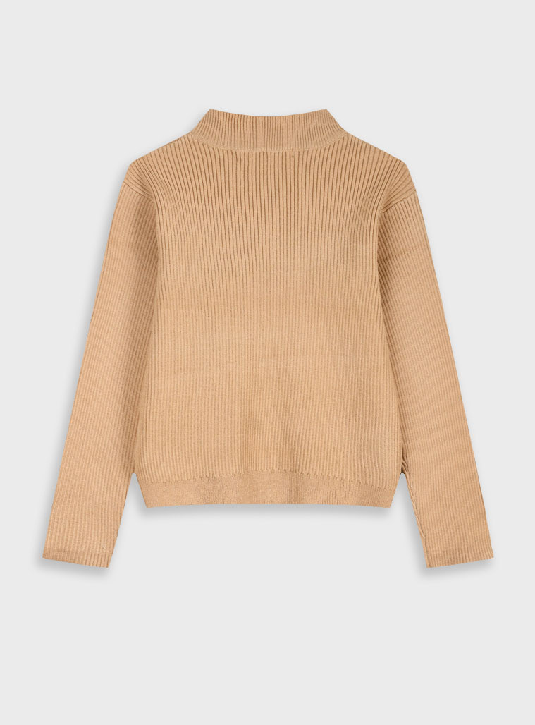 Μακρυμάνικη ριπ μπλούζα | ΛΑΤΤΕ φωτογραφία