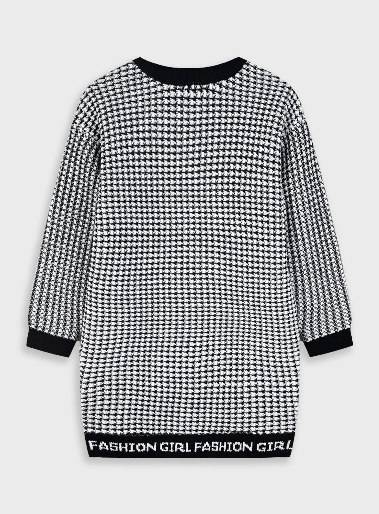 Πλεκτό φόρεμα | ΜΑΥΡΟ φωτογραφία