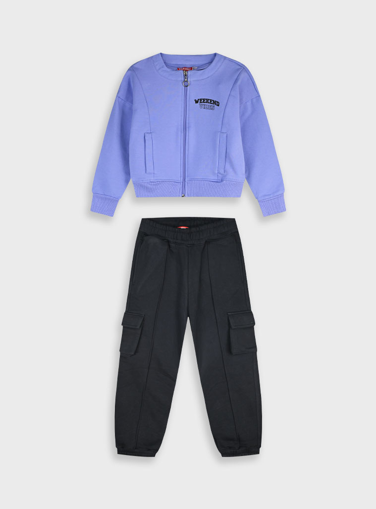 Παιδικά ρούχα - κορίτσι Energiers - ΣΗΜΑΝΤΙΚΟ: Σε περίπτωση διαφοράς τιμής από το κατάστημα ισχύει παντα και μόνο η τιμή του καταστήματος Φούτερ φόρμα με τύπωμα | ΛΕΒΑΝΤΑ