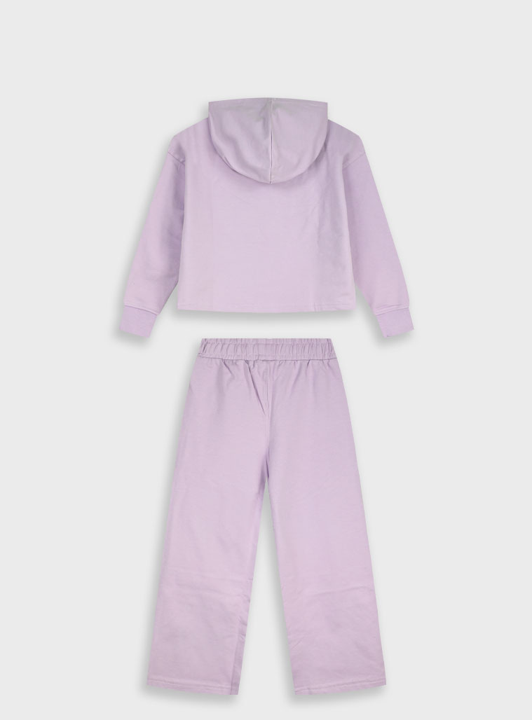 Φούτερ φόρμα με τύπωμα | ΒΙΟΛΕΤΙ φωτογραφία