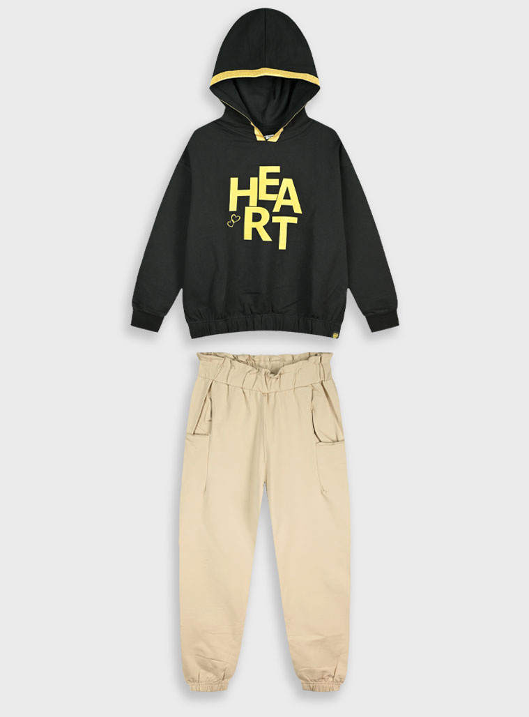 Παιδικά ρούχα - κορίτσι Energiers - ΣΗΜΑΝΤΙΚΟ: Σε περίπτωση διαφοράς τιμής από το κατάστημα ισχύει παντα και μόνο η τιμή του καταστήματος Φούτερ φόρμα με τύπωμα | ΒΑΝΙΛΙΑ