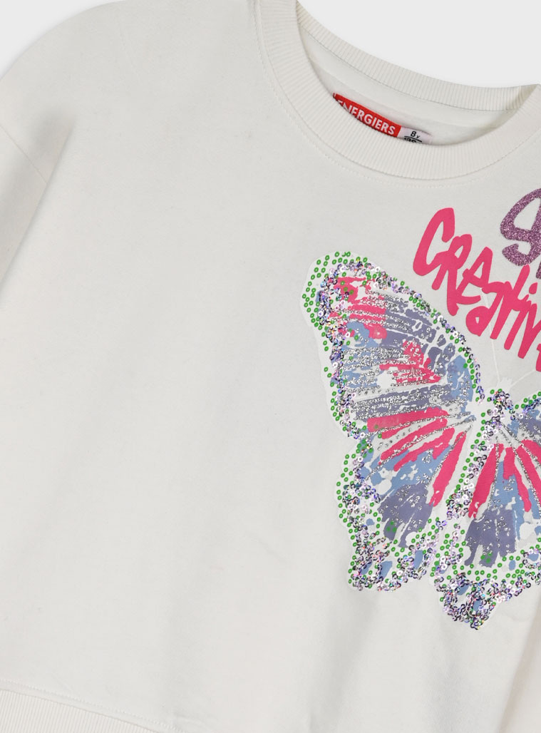 Φούτερ φόρμα με τύπωμα | ΕΚΡΟΥ φωτογραφία