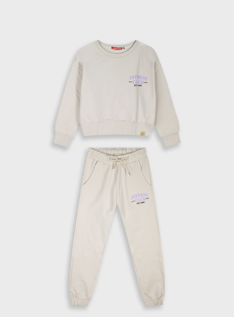 Παιδικά ρούχα - κορίτσι Energiers - ΣΗΜΑΝΤΙΚΟ: Σε περίπτωση διαφοράς τιμής από το κατάστημα ισχύει παντα και μόνο η τιμή του καταστήματος Φούτερ φόρμα με τύπωμα | ΠΑΓΟΣ