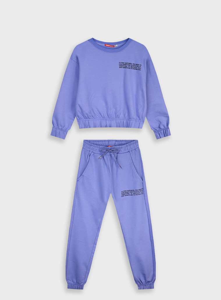 Παιδικά ρούχα - κορίτσι Energiers - ΣΗΜΑΝΤΙΚΟ: Σε περίπτωση διαφοράς τιμής από το κατάστημα ισχύει παντα και μόνο η τιμή του καταστήματος Φούτερ φόρμα με τύπωμα | ΛΕΒΑΝΤΑ